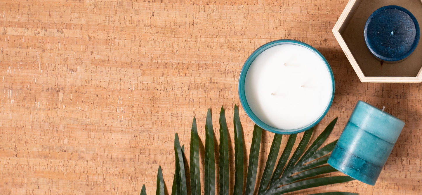 Pier 1 Sea Air Filled 3-Wick Candle 14oz