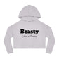 Beasty and a Beauty - Women’s Cropped Hooded Sweatshirt 100% cotton