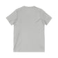 Womens Short Sleeve V-Neck Tee 100% cotton - Women Fading away