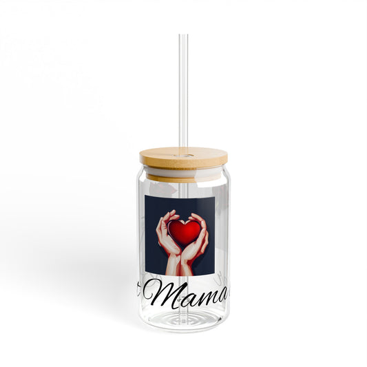 Best Mama ever - Sipper Glass, 16oz