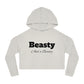 Beasty and a Beauty - Women’s Cropped Hooded Sweatshirt 100% cotton