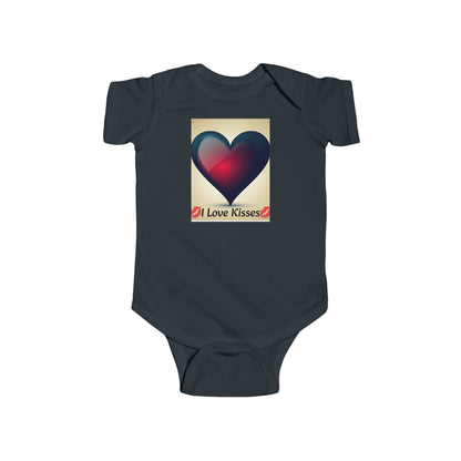 Infant Onesie  - I love Kisses 100% cotton